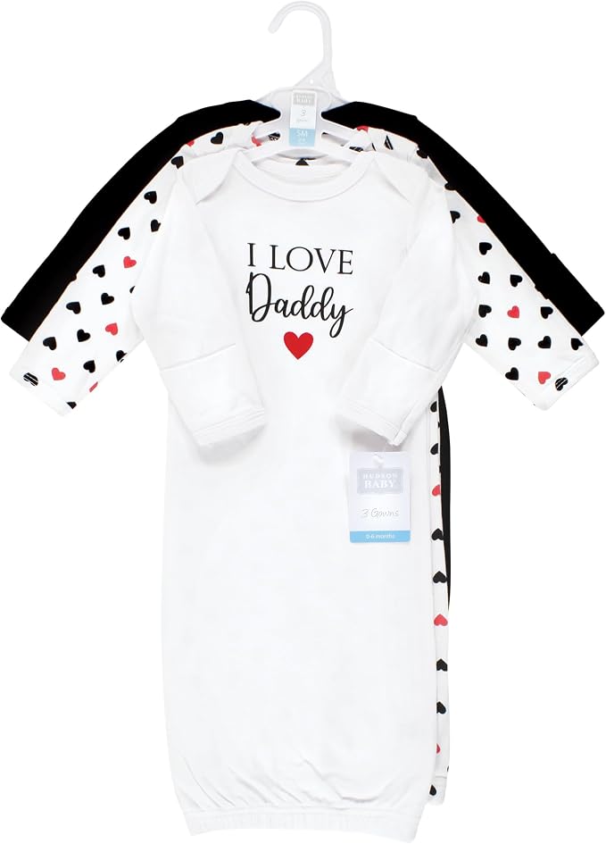 Hudson Baby unisex-baby Cotton Gowns - Image 2