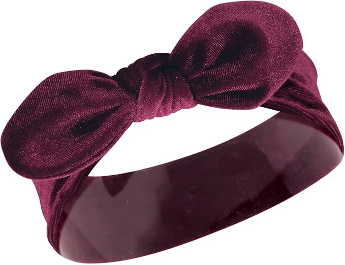 Hudson Baby Cotton and Synthetic Headbands, Size 0-24 Months - Image 4