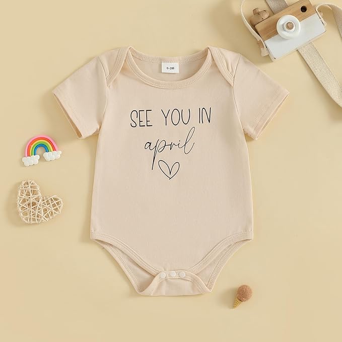 woshilaocai Baby Announcement Bodysuit Pregnancy Reveal - Image 2