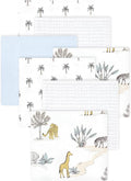 Little Treasure Hudson Baby Cotton Poly Flannel Receiving Blankets Multipack by HudsonBaby