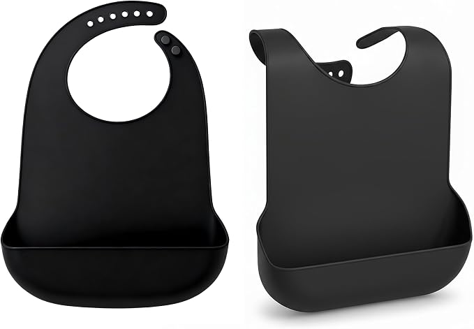 Silicone Adult Bib, Adjustable and Washable Bib - Image 9