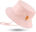 JANGANNSA Cotton Baby Sun Hat Infant Toddler Boys Girls Bucket Hats Summer Sun by JANGANNSA