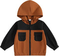 Toddler Baby Girl Windbreaker Jacket Zip Up Hoodie Long Sleeve Sweatshirt by Emmababy