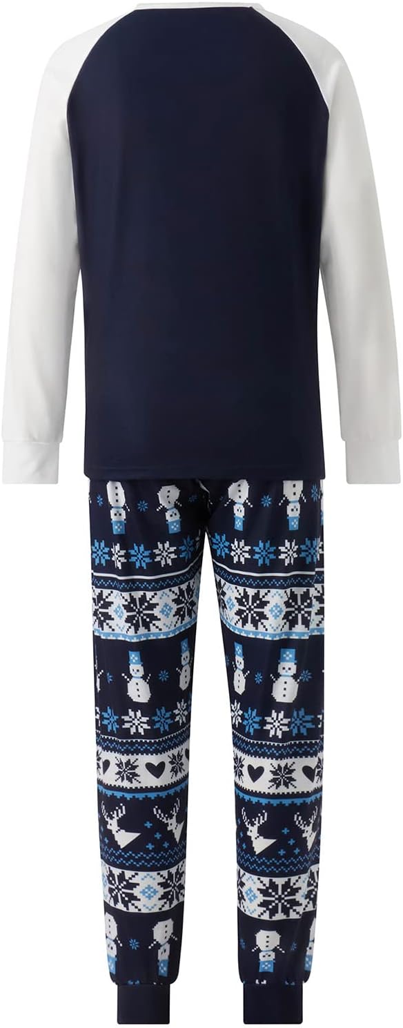 Awoscut Family Christmas Pajamas Matching Pajamas for Family, Xmas PJs Sets Holiday Sleepwear
