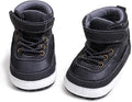 Meckior Toddler Baby Boys Girls High Tops Ankle Sneakers Soft Anti-Slip Sole PU by Meckior