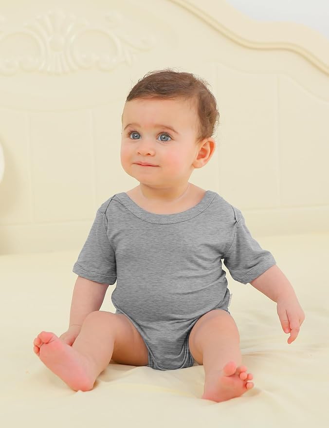 Jimonda Baby Bamboo Viscose Bodysuit Boy/Girl 2Pcs Rompers - Image 5
