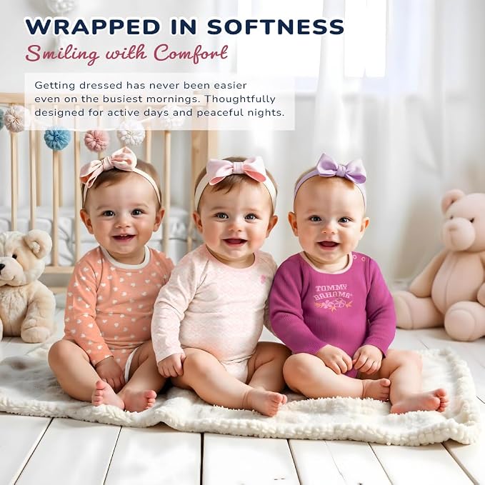 Tommy Bahama Baby 5-Piece Onesie Set - Image 6