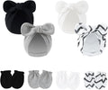 LIDHAY 4PCS Newborn Baby Hospital Hats Beanie Bow Infant Caps Cotton Preemie by LIDHAY