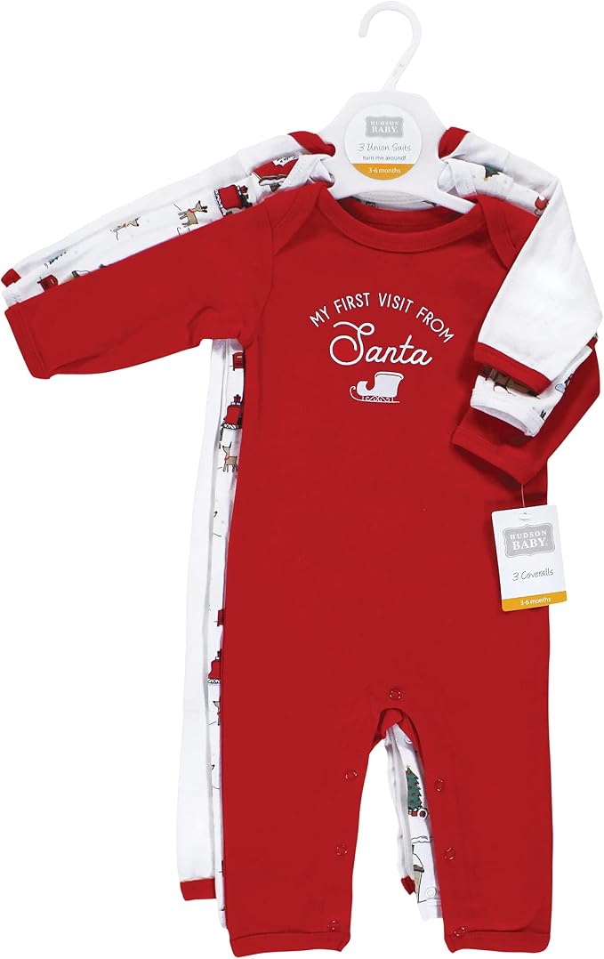 Hudson Baby unisex-child Cotton Coveralls - Image 2