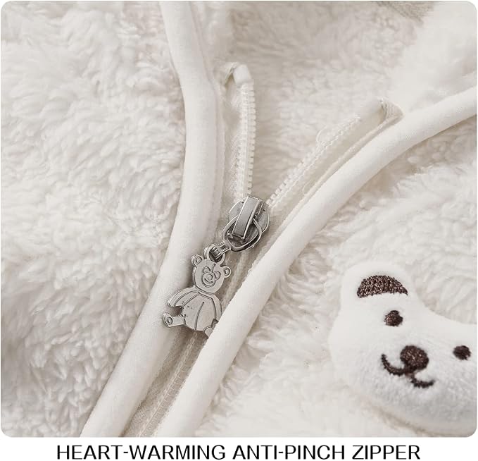 Baby Boy Fleece Jacket Girl Winer Clothes Coat - Image 4
