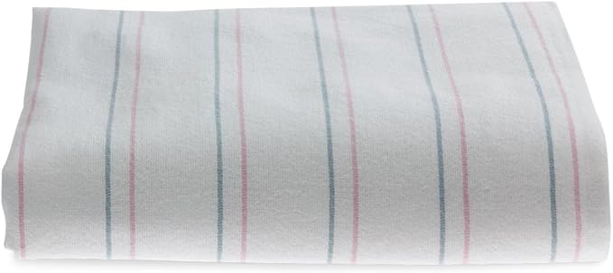 Medline Candystripe Baby Receiving Blanket, 100% Cotton, 36 x36 in, Classic by Medline