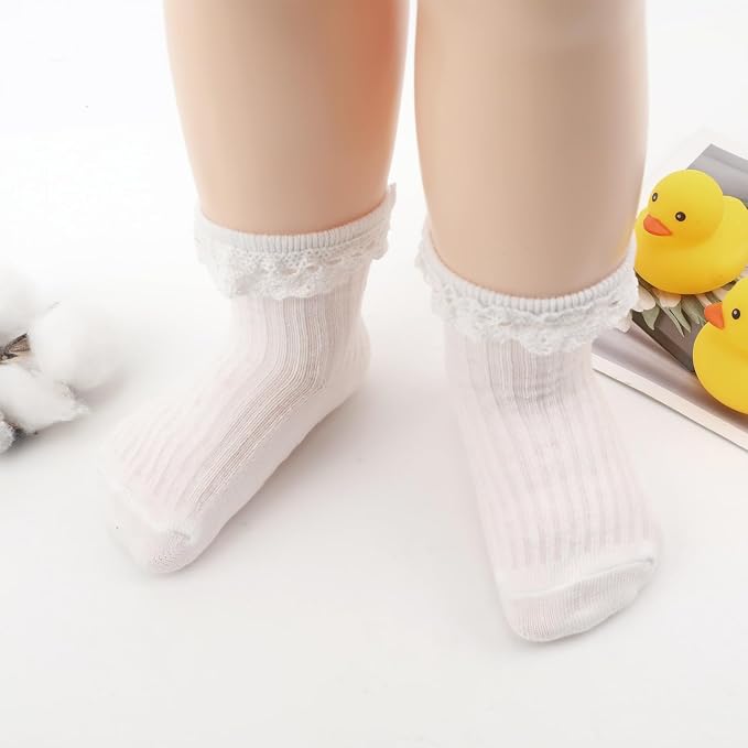 AQOKKA Baby Girl Toddlers Socks - Image 8