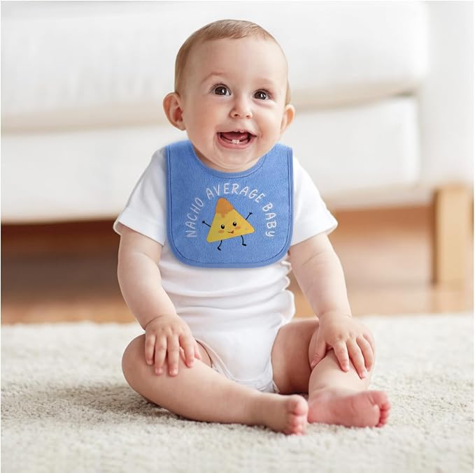 The Peanutshell Baby Boy Terry Bibs Set of 10-100% Cotton, Absorbent Baby Bibs - Image 6