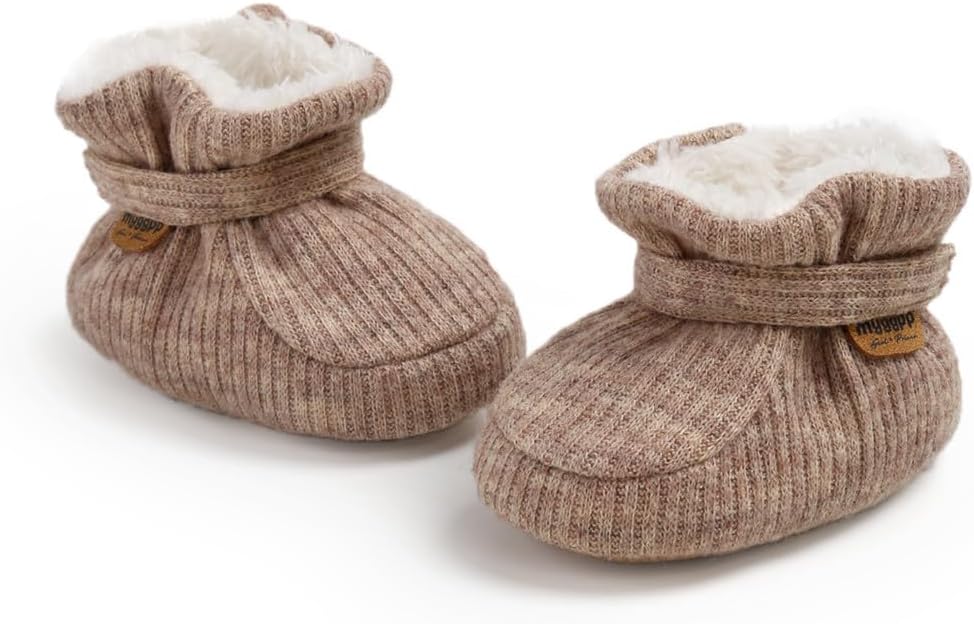 Ohwawadi Infant Baby Slippers Girls Boys Booties Warm Baby Socks Shoes Newborn - Image 7