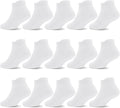 GRPSKCOS Non Slip Toddler Socks 15 Pairs Toddler Grip Anti Skid Low Cut Socks by GRPSKCOS