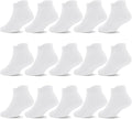 GRPSKCOS Non Slip Toddler Socks 15 Pairs Toddler Grip Anti Skid Low Cut Socks by GRPSKCOS
