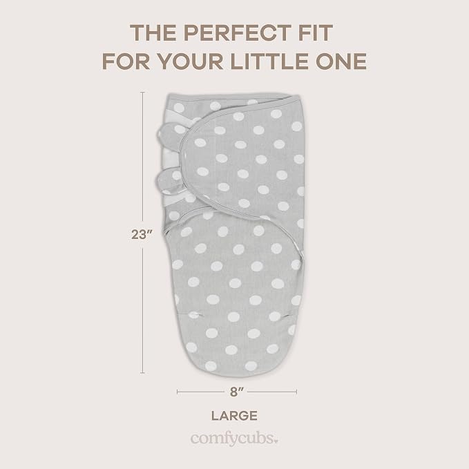 Comfy Cubs Easy Swaddle Blanket, 3 Pk Large - Image 5