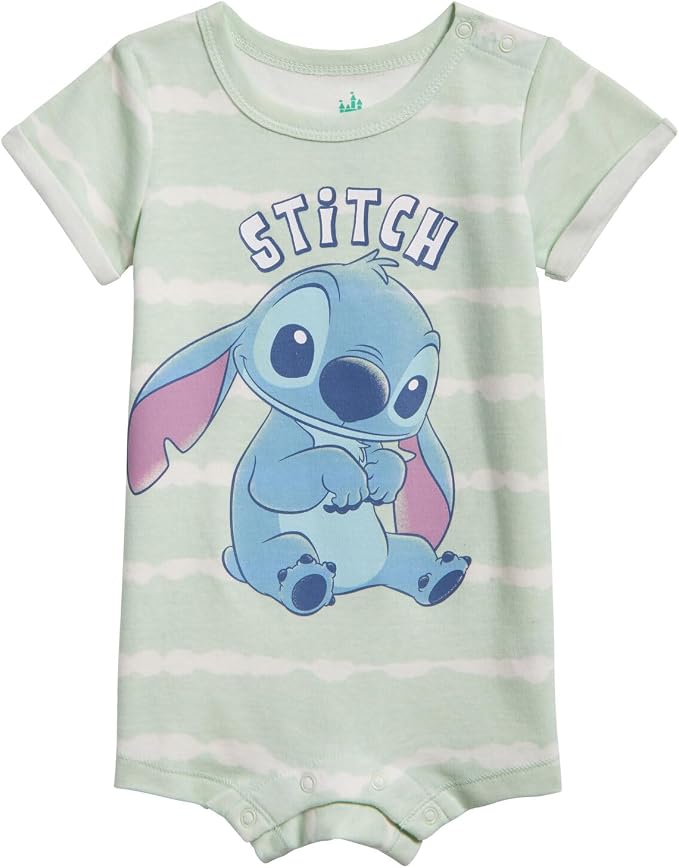 Disney Baby Boys' 2-Piece Romper and Bucket Hat Set Newborn to Infant - Image 3