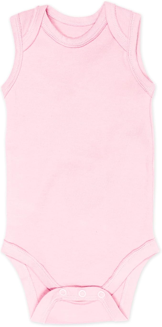 HonestBaby baby-boys Sleeveless Bodysuits One-piece 100% Organic Cotton - Image 5