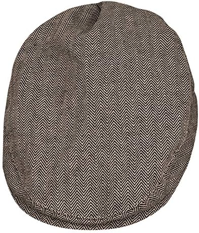 A&J DESIGN Baby Boys Newsboy Cap Toddler Kids Tweed Vintage Flat Hat - Image 3