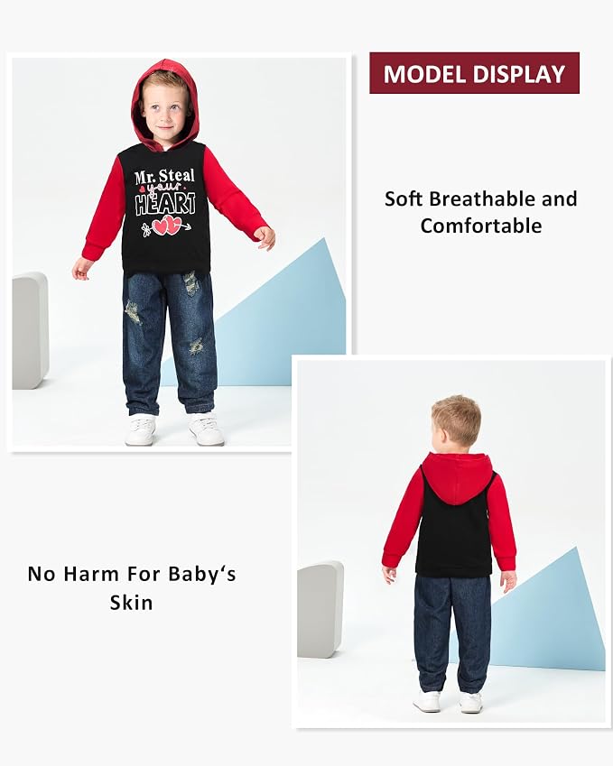 NZRVAWS Baby Boy Clothes Toddler Boy Outfit 2 3 4T 6 12 18 24 Month Fall Winter - Image 3
