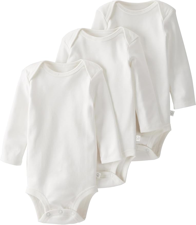 little planet by carter's Baby 3-pack Long Sleeve Bodysuits Made by LittlePlanet