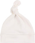 JANGANNSA Newborn Baby Hat Infant Baby Boys Beanie Top Knot Stretchy Hats for Girls 100% Organic Cotton