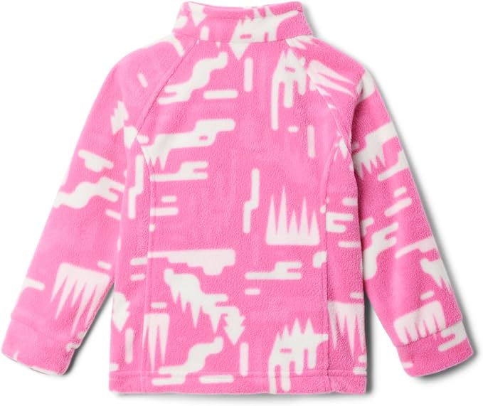 Columbia Youth Girls Benton Springs II Printed Fleece Jacket - Image 2