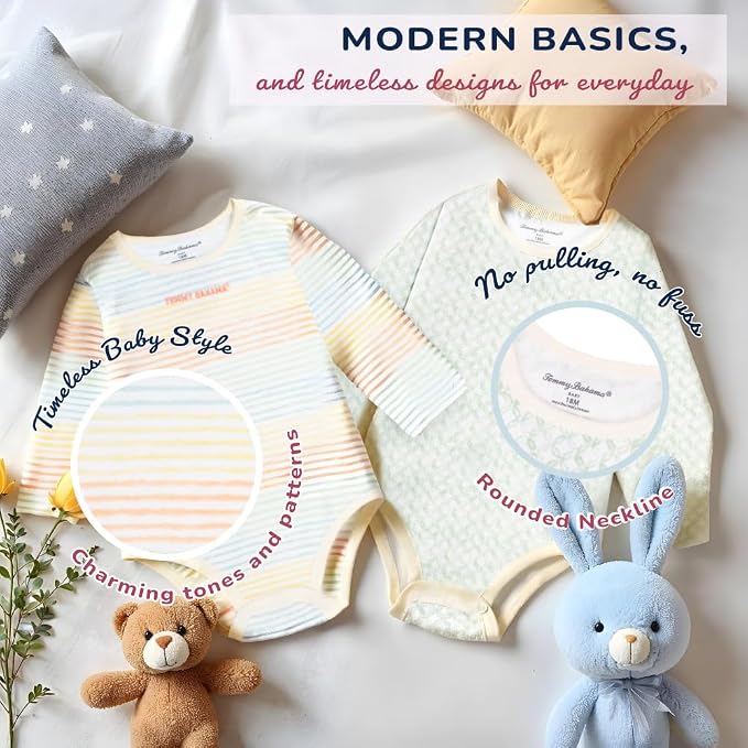 Tommy Bahama Baby 5-Piece Onesie Set - Image 2