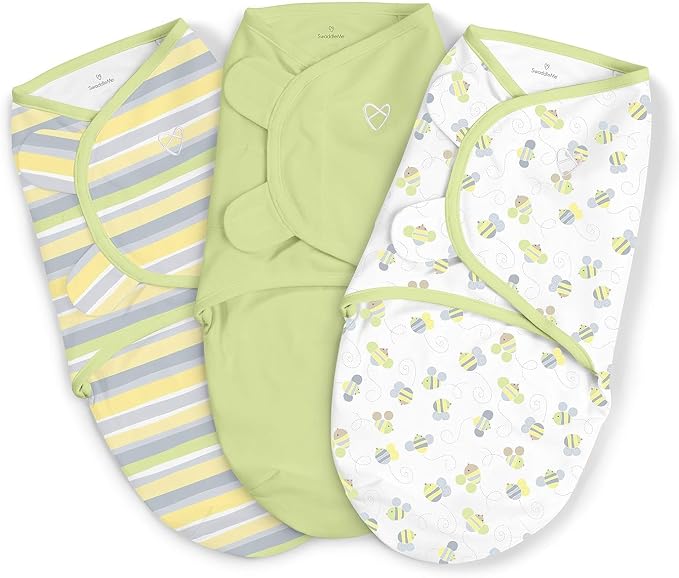 SwaddleMe by Ingenuity Original Swaddle, 100% Cotton, Improves Sleep & Calms by SwaddleMe%C2%AE