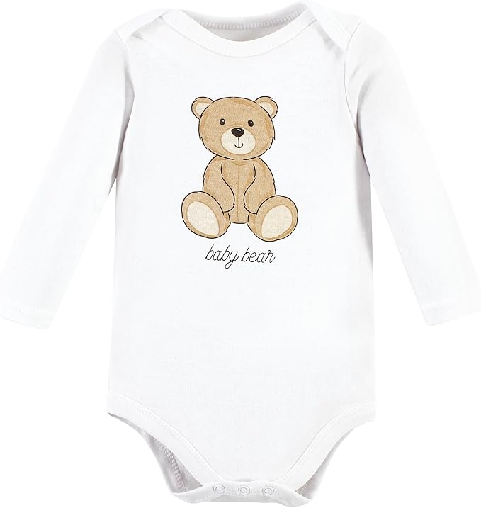Hudson Baby Unisex Baby Cotton Bodysuits - Image 3