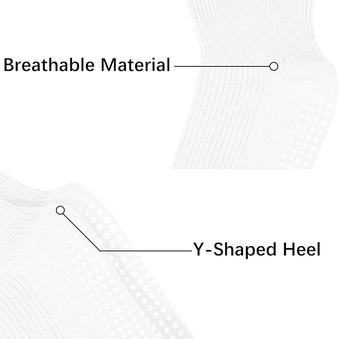 Girls Ruffle Socks Non-Slip Ankle Socks - Image 4