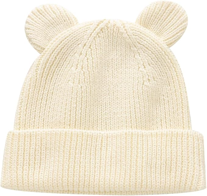 Hadetoto Cotton Baby Beanie Winter Knitted Hat by Hadetoto