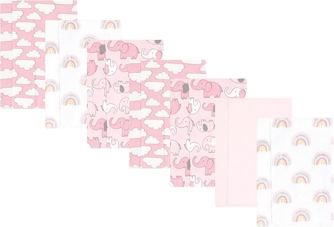 Luvable Friends Hudson Baby Flannel Burp Cloths 7pk by Luvable+Friends