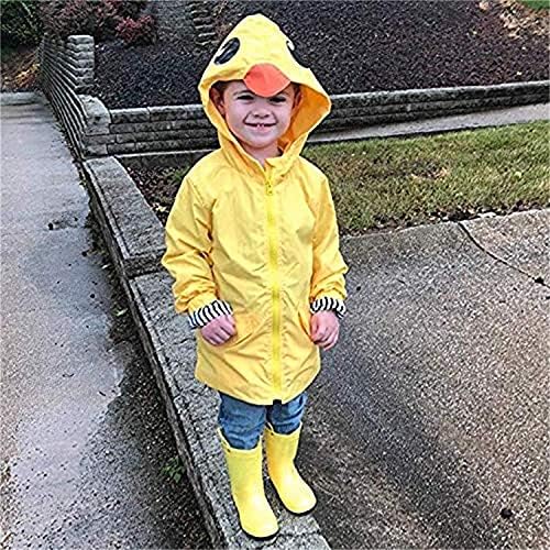 CM C&M WODRO Toddler Baby Boy Girl Duck Rain Jacket Cute Cartoon Animal - Image 2