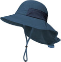 Baby Sun Hat with Neck Flap UPF 50+ by MACOWCF