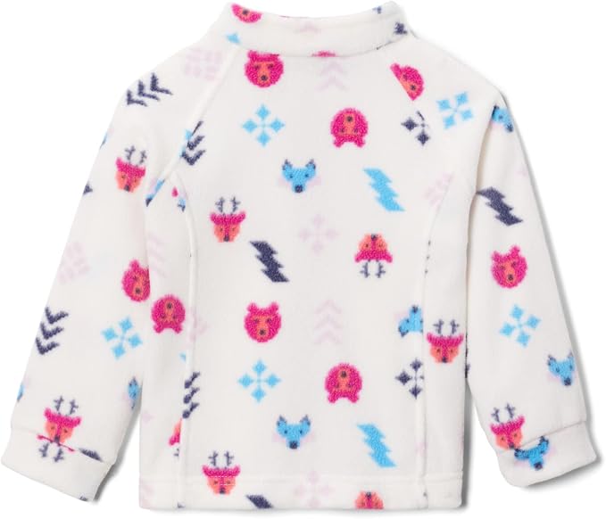 Columbia Youth Girls Benton Springs II Printed Fleece Jacket - Image 2