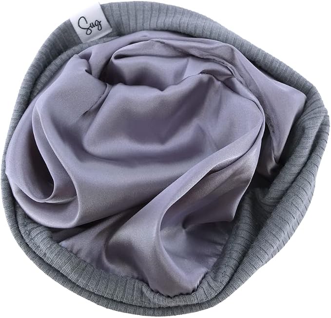 Jersey Beanie Hat for Newborn Baby Boys Girls Silky Satin Lined Hats Bonnet - Image 3