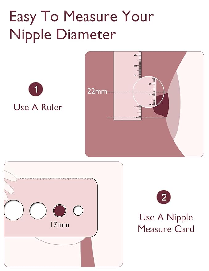 Momcozy Original V1 Pro/V2 Pro Breast Pump Replacement Accessories,Flange Insert 21mm Only for Momcozy V1 Pro/V2, 4PCS