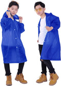 Kids Rain Jacket, 2 Pack Rain Ponchos by Makonus