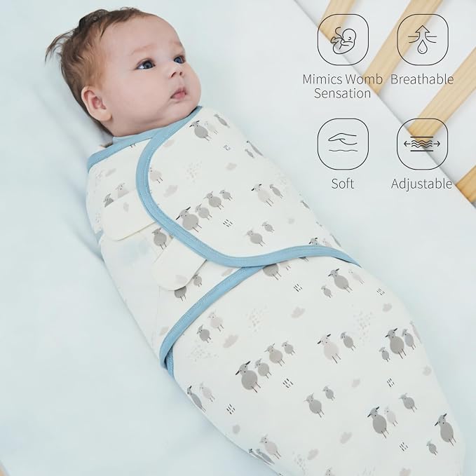 insular Baby Swaddle Wrap, Swaddle Blanket - Image 7