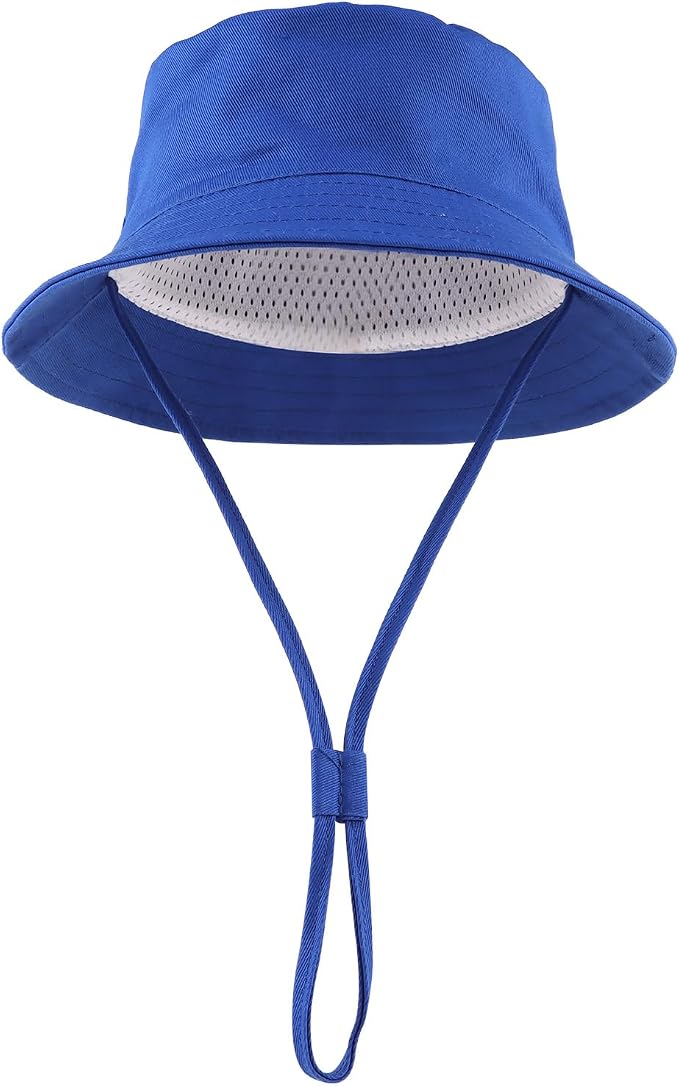 JANGANNSA Cotton Baby Sun Hat Infant Toddler Boys Girls Bucket Hats Summer Sun - Image 2