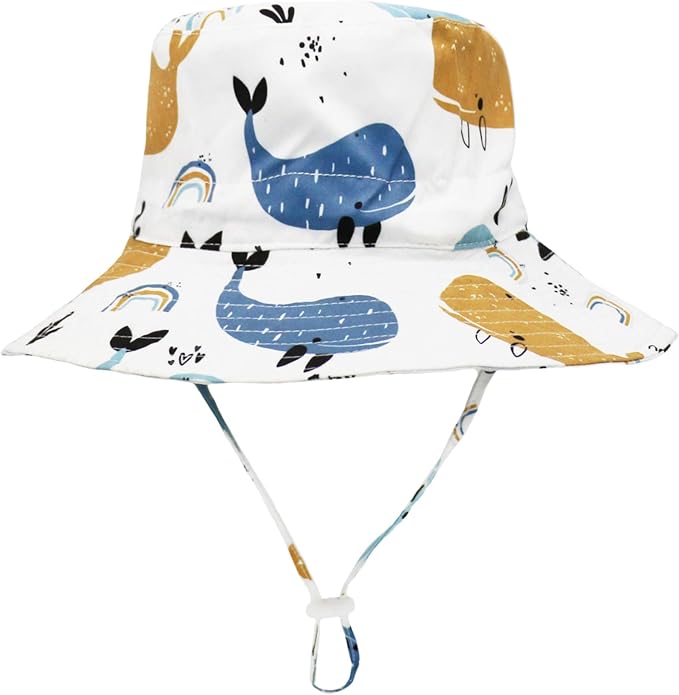 Baby Sun Hat Baby Boy Hats Toddler Hat UPF 50+ Bucket Hat - Image 6