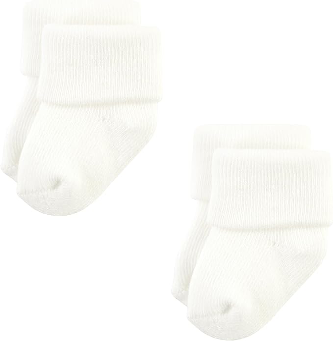 Hudson Baby Baby 8-pack Cotton Rich Newborn and Terry Socks - Image 6