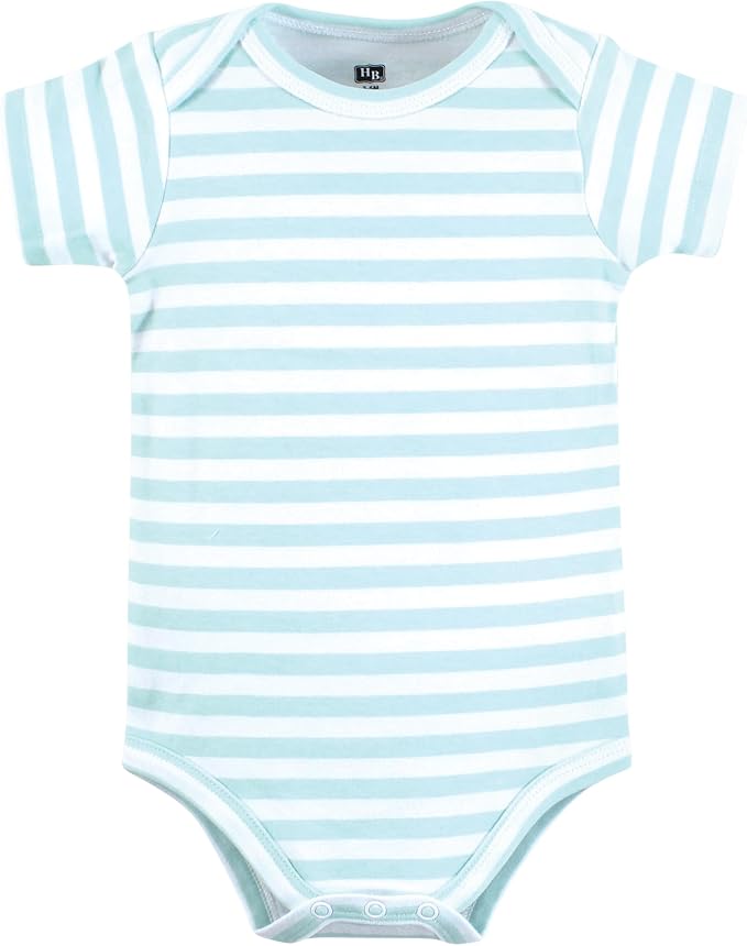 Hudson Baby Unisex Baby Cotton Bodysuits 5-pack - Image 6