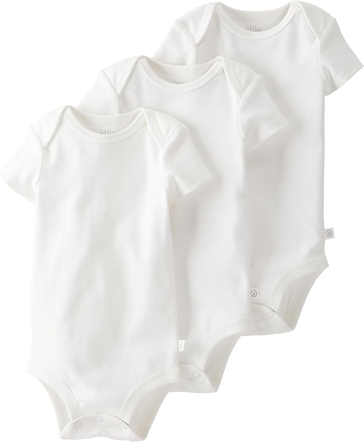 little planet by carter's Unisex Baby 3-pack Short Sleeve Bodysuits Made by LittlePlanet