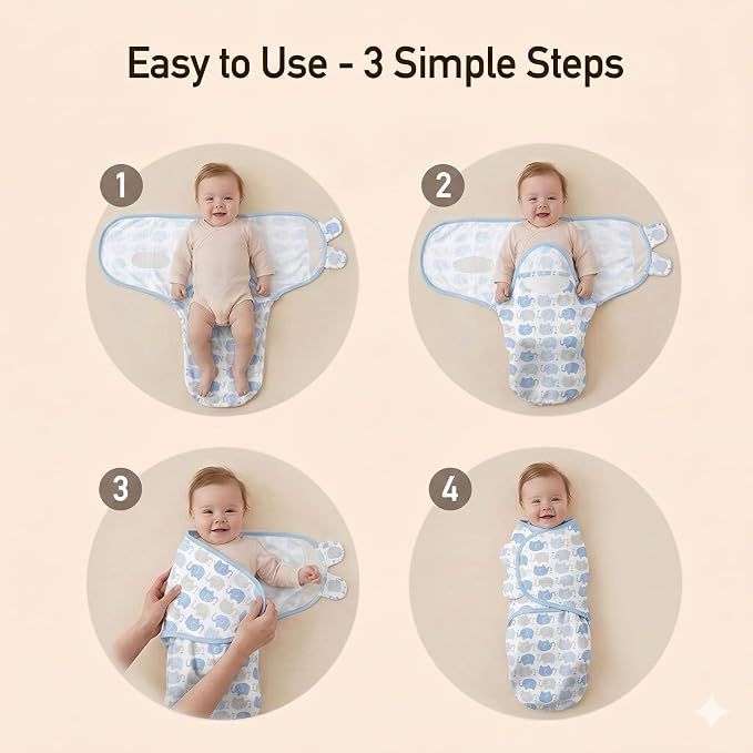 GLLQUEN BABY Newborn Swaddles - Image 7
