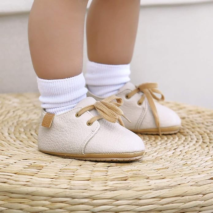 Meckior Baby Booties Newborn Infant Unisex Baby Girls Boys Velvet Rubber - Image 2