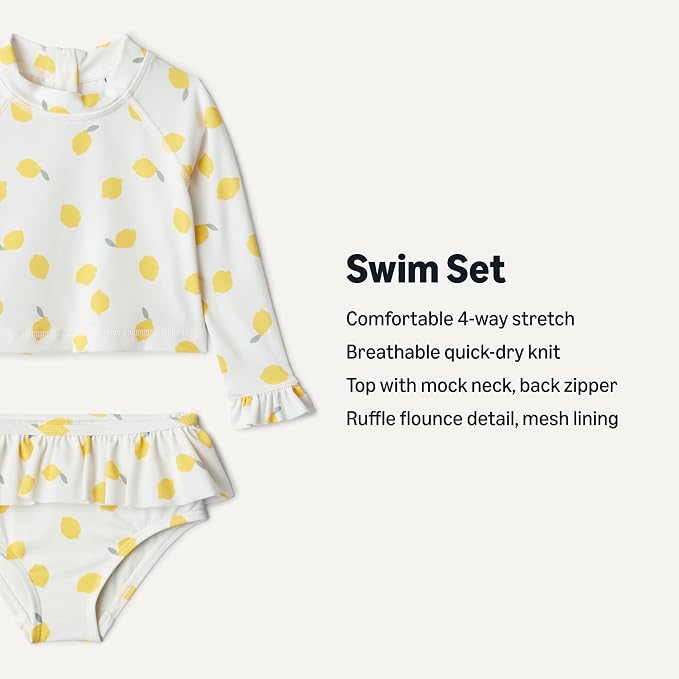 Amazon Essentials x Sofia Grainge Toddlers and Baby Girls' Two-Piece Long - Image 3