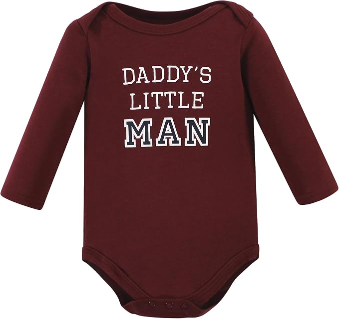 Hudson Baby baby-boys Cotton Long-sleeve Bodysuits 3-pack - Image 5